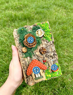 Forest Theme Bark Journal With Twig Pen Forest Theme