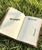 Rustic style Premium Bark Journal With Twig Pen